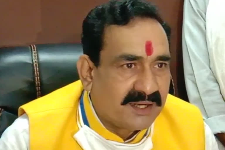 narottam mishra regretted not wearing a mask in indore madhya pradesh