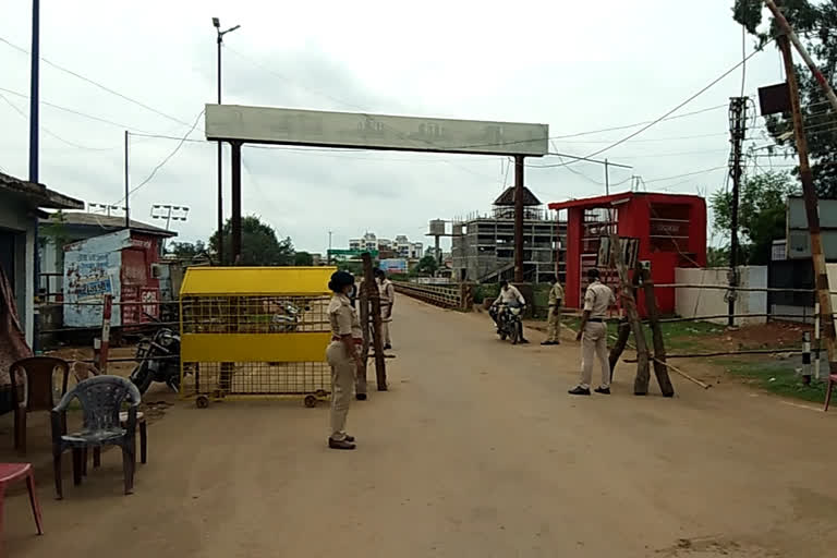 third day of lockdown in raipur city