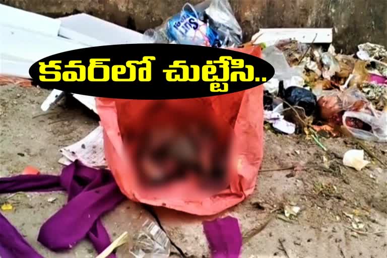 four-days-baby-dead-body-found-in-dustbin-at-neredmet-in-medchal-district