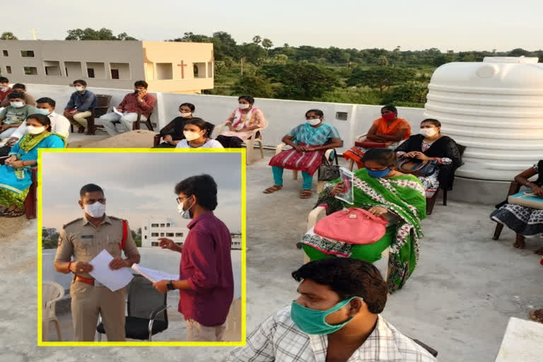 bommur ci conduct meeting with grama sachivalayam voluntaries of divanchervu east godavari district