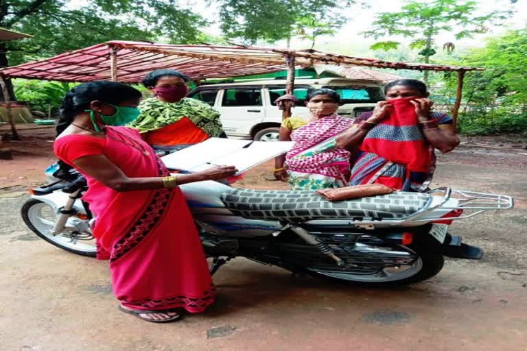 Corona test in Jagdalpur