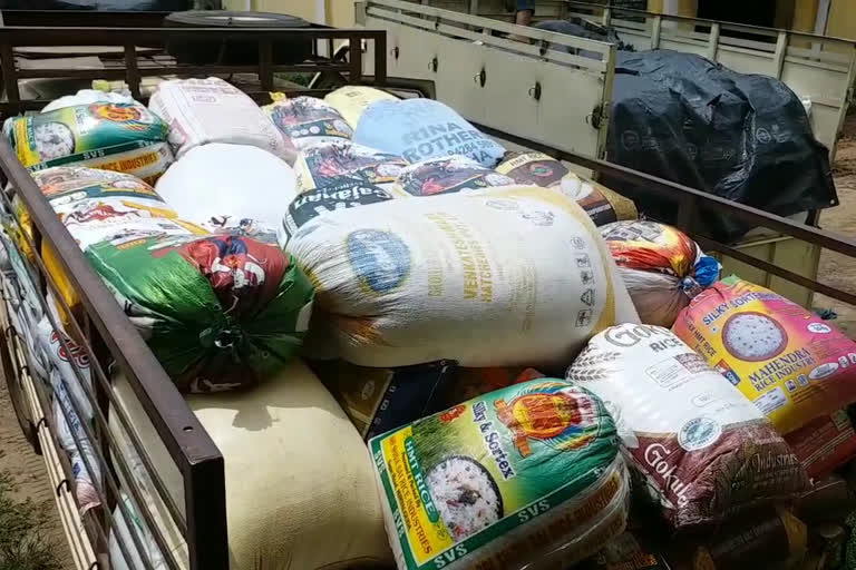 Seizure of 300 quintals of ration rice in Sangareddy district