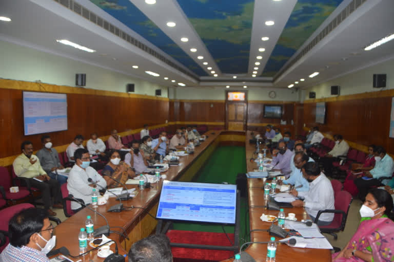 joint collector Review on Policet Arrangements in visakha