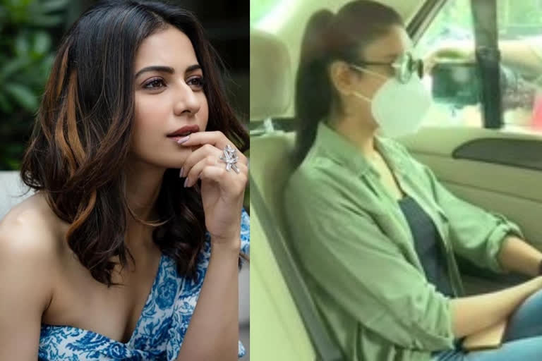 Sushant Singh Rajput  Deepika Padukone  Narcotics Control Bureau  Deepika Padukone reaches Mumbai  SSR-Drug Case  Deepika to appear before NCB  നടി രാകുൽ പ്രീത് സിംഗ് എന്‍സിബി ഓഫീസില്‍ ഹാജരായി  രാകുൽ പ്രീത് സിംഗ് എന്‍സിബി ഓഫീസില്‍ ഹാജരായി  രാകുൽ പ്രീത് സിംഗ് വാര്‍ത്തകള്‍  രാകുൽ പ്രീത് സിനിമകള്‍