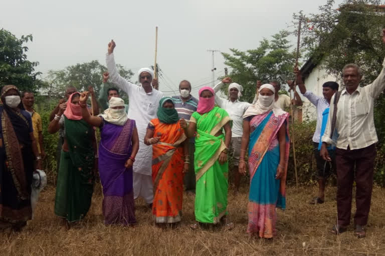 raipur farmer protest