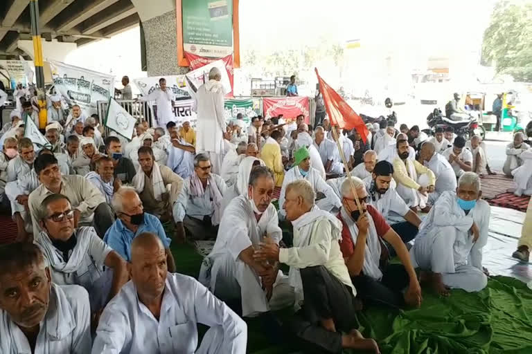 farmers protest against agriculture bill in panipat