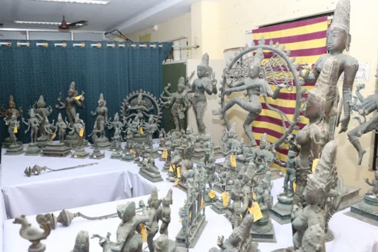 74 idols handover to the court  74 god idols  kumbakonam court