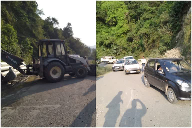 traffic jam dharampur