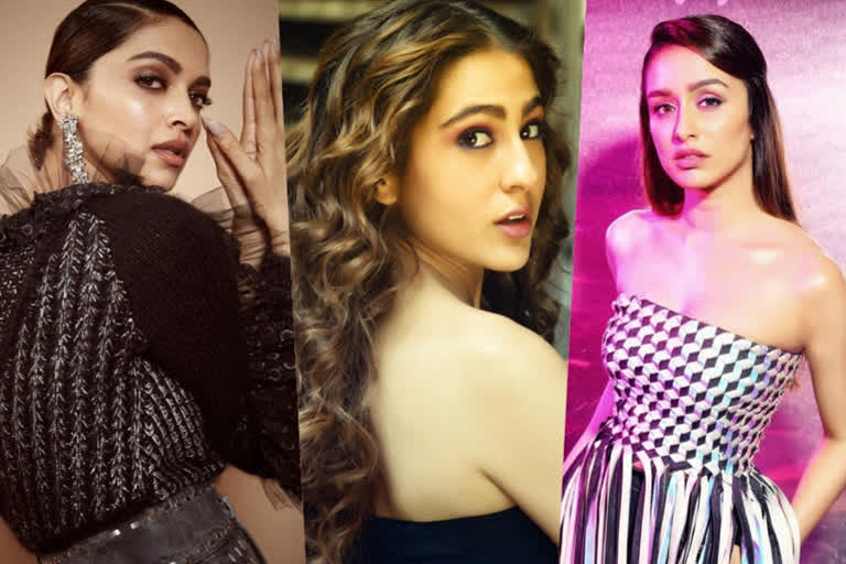 Deepika Padukone, Sara Ali Khan, Shraddha Kapoor