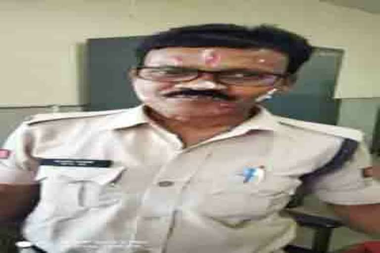 Head constable died of corona in raipur