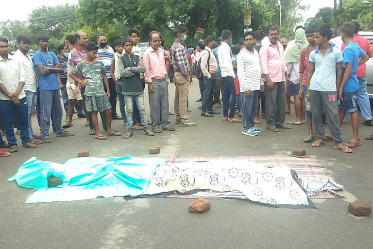 road accident near sihodeeh in giridih