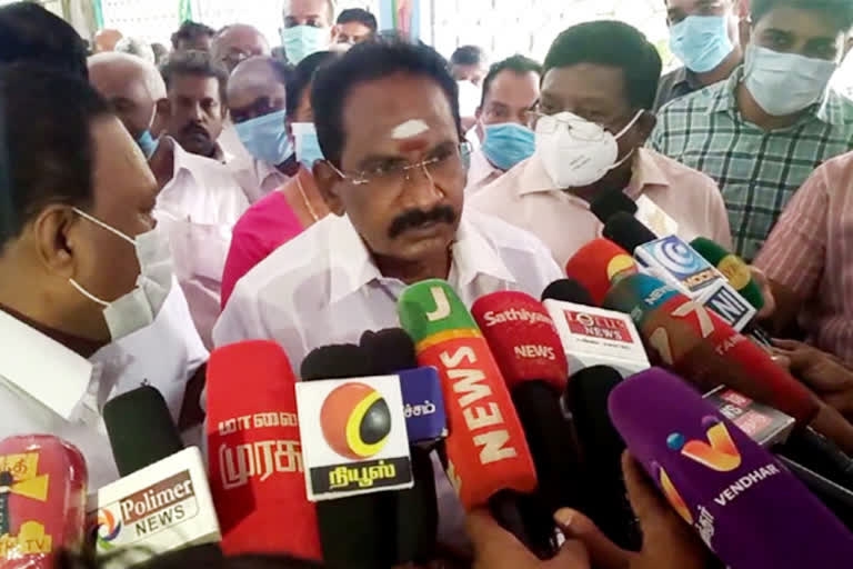 minister-sellur-raju-expressed-condolences-to-the-living-mp