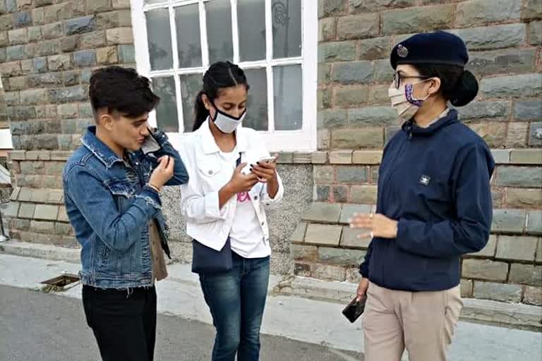 Shimla police challan 1539 people for not wearing masks