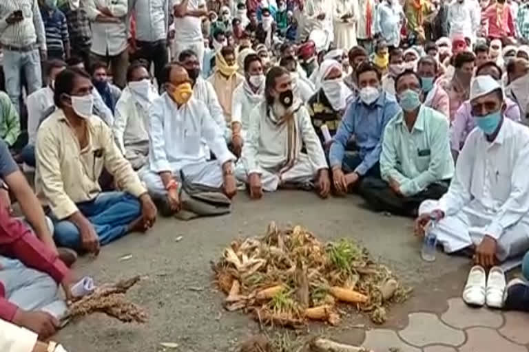 Farmers protest