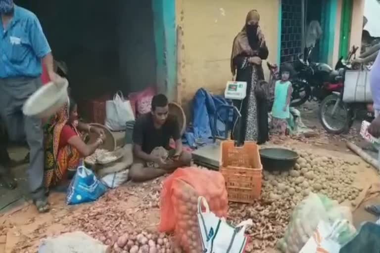 Potato and onion price hike, Consumer dissatisfied in jagatsinghpur