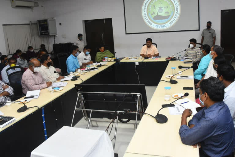 vizag collector vinay chand review on ap industrial survey