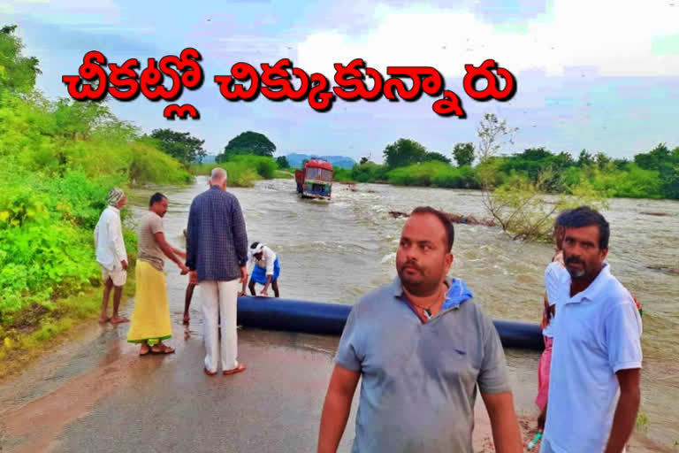 driver stucked in pilli vagu