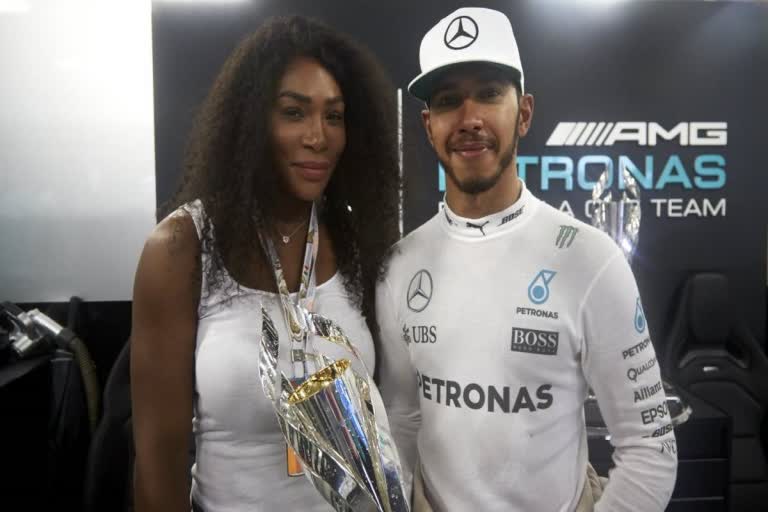 Confident that Hamilton will break Schumacher's record: Serena Williams