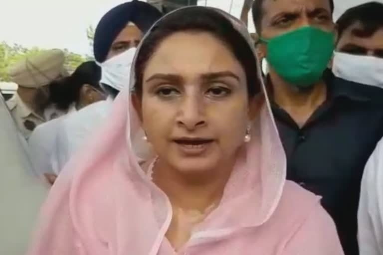 Harsimrat Badal's attack on Modi government