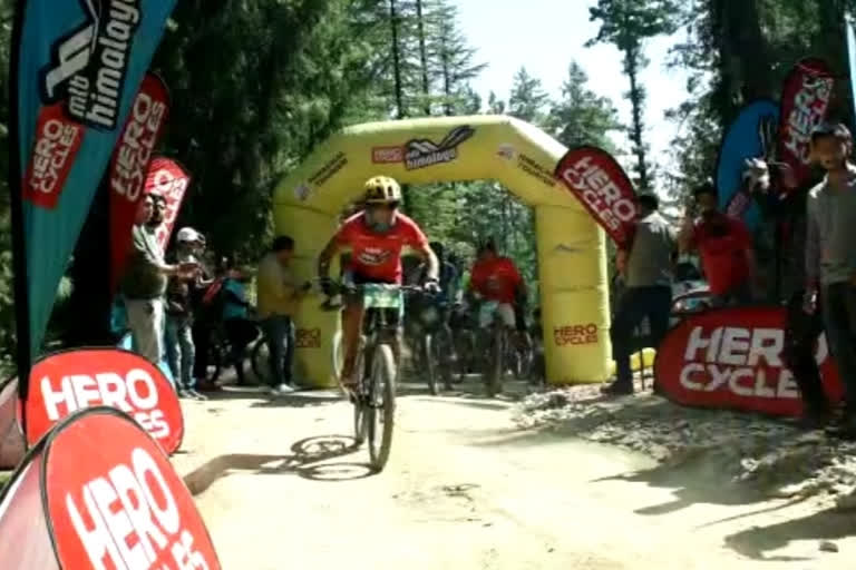 Cycle rally organized in Kufri on World Tourism Day