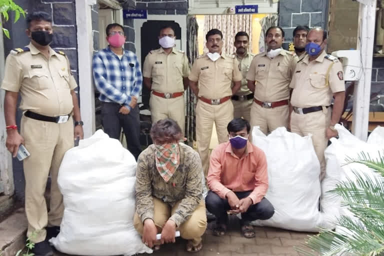 satana police seized rs 2 lakh gutka in nashik