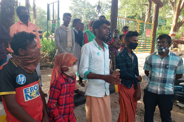 forest staff beated on youths at mysore