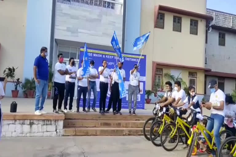 जयपुर साइक्लोथॉन का आयोजन, Jaipur Cyclothon organized