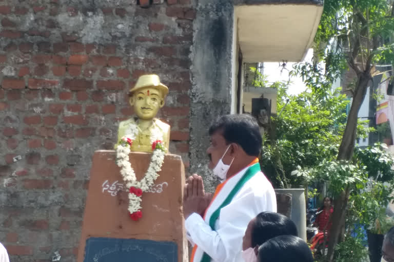 bhagat singh BIRTH ANNNIVERSARY CELEBRATIONS AT WARANGAL