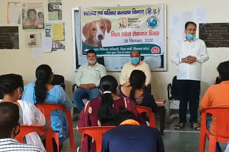 Program on World rabies day