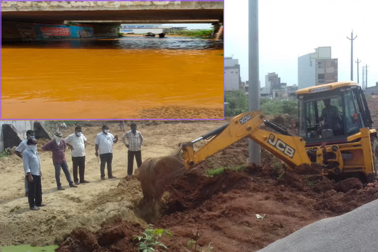 Water standing on road- passengers facing problems