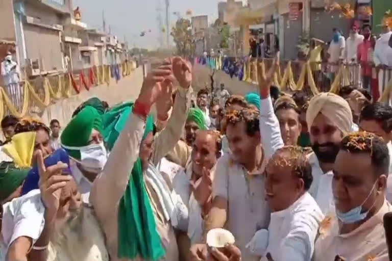 inauguration of shahabad-madanpur railway underpass kurukshetra