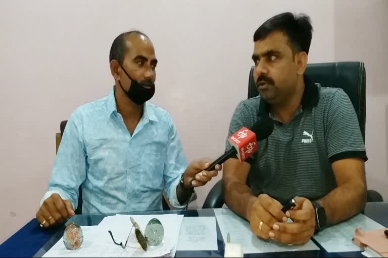 new police station in-charge Ravindra Gurjar