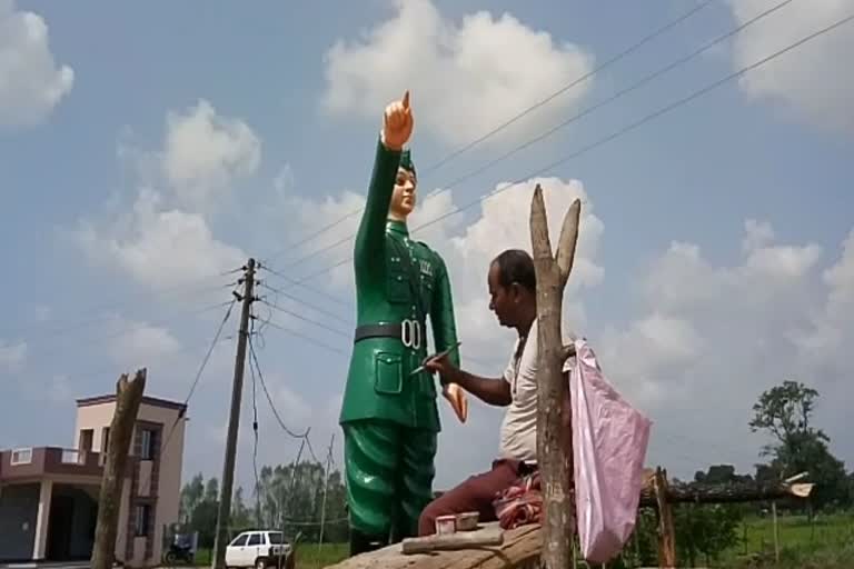 Statue of Subhash Chandra Bose