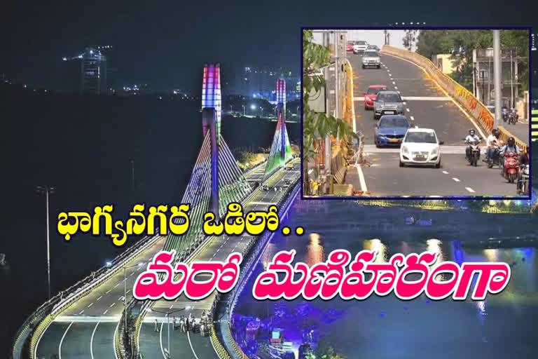 కేబుల్​ బ్రిడ్జ్​పై ప్రారంభమైన వాహనాల రాకపోకలు