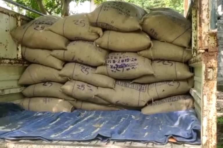 low quality rice supply to school for midday meal in mayurbhanj