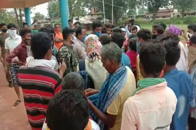Villagers accused police of assault in dhamtari