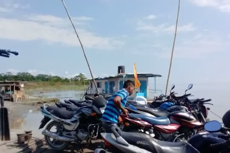 majuli ferry service will continue from today