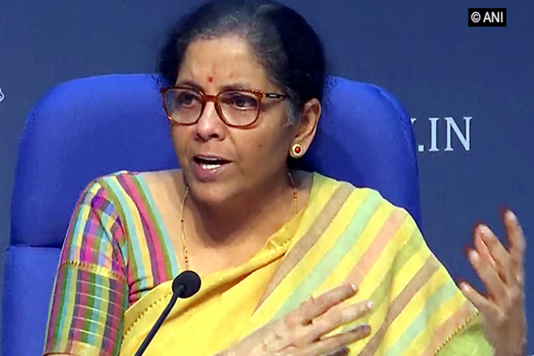 Sitharaman  cites Congress manifesto  സോണിയാ ഗാന്ധി  കോൺഗ്രസ്  കേന്ദ്ര ധനമന്ത്രി  നിർമ്മല സീതാരാമൻ  കാർഷിക ബില്ല്  കാർഷിക ഉൽ‌പന്നങ്ങൾ  നിയമനിർമ്മാണം  Congress manifesto  2019 തെരഞ്ഞെടുപ്പ്  nirmala