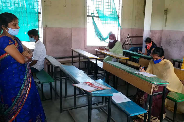 tsrjc entrance exam completed in adilabad