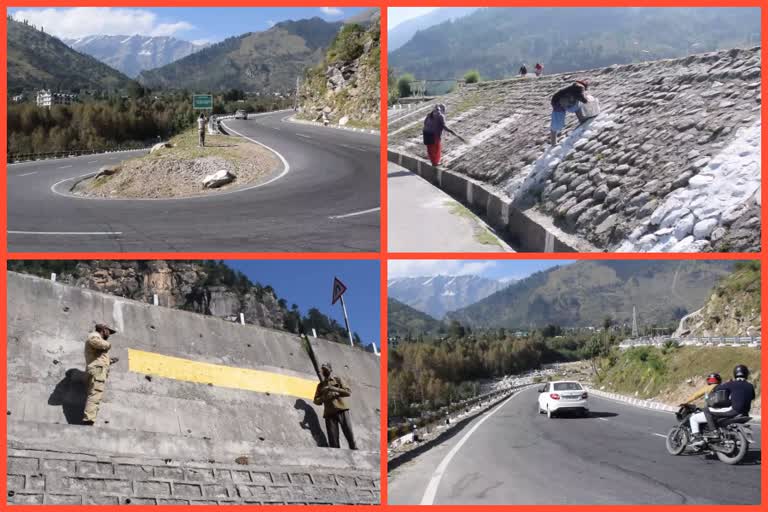 condition of roads is being improved for PM  Narendra Modi Manali visit