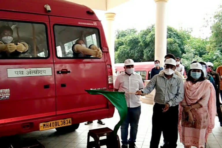 nagpur municipal corporation start corona mobile testing bus