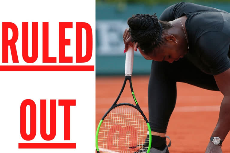 Serena Williams, French Open, Achilles injury