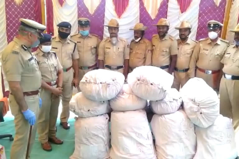 KGF Police Bust Cannabis Rackets