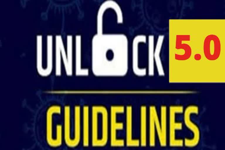 Central Government issues guidelines for Unlock-5