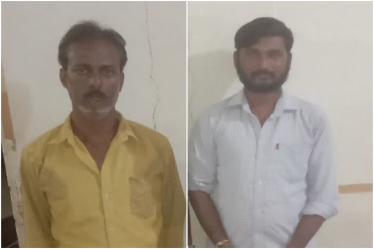 cricket betting at raichur; 2 arrested