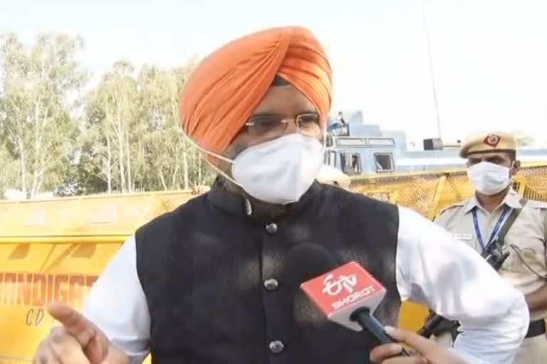 manjinder singh Sirsa said that Akali Dal would protest in Delhi against agricultural laws