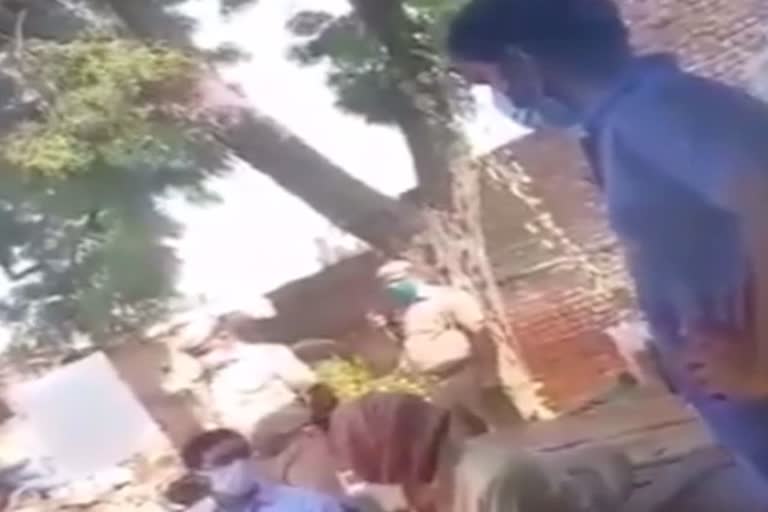 hathras dm praveen kumar video viral