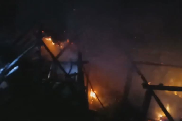 a fire breaks out in bhadrak