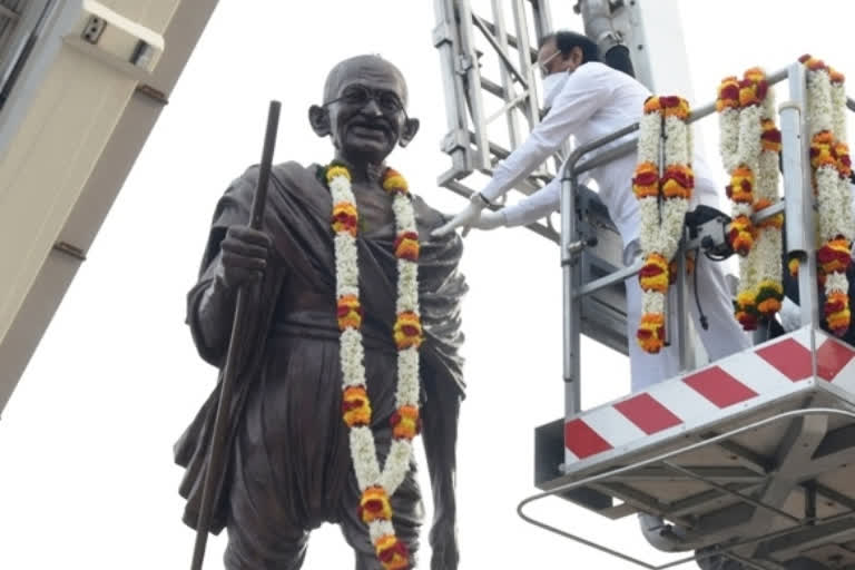 ajit pawar on mahatma gandhi birth anniversary