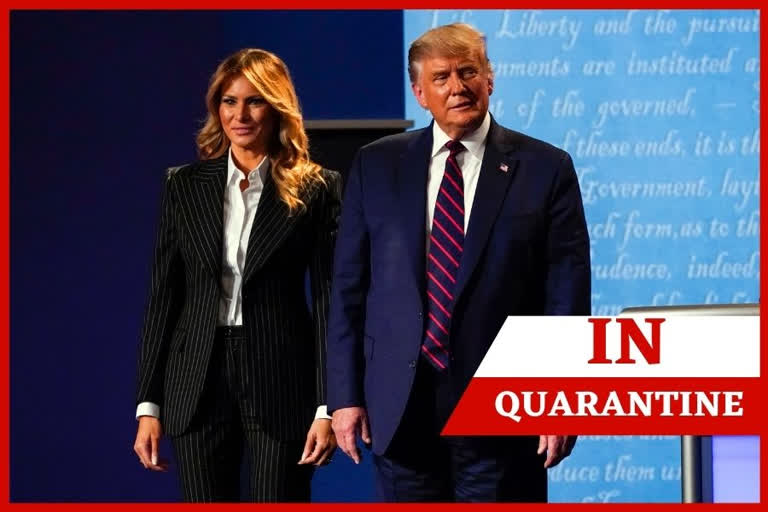 Trump in quarantine process